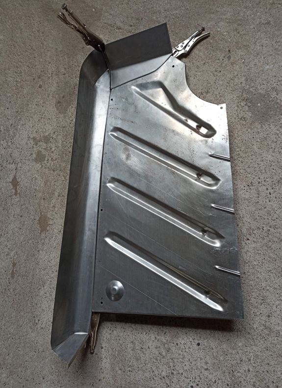 Bodenblech Bodengruppe Reparaturkit links