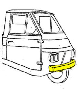 Stoßstange APE Car P2, P3. MAX Diesel