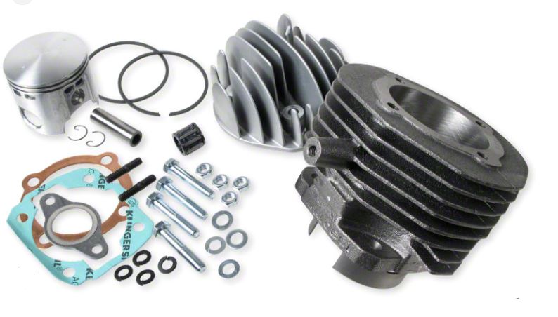Malossi 112ccm Tuning Zylindersatz, Zylinderkit APE50 / Vespa 50