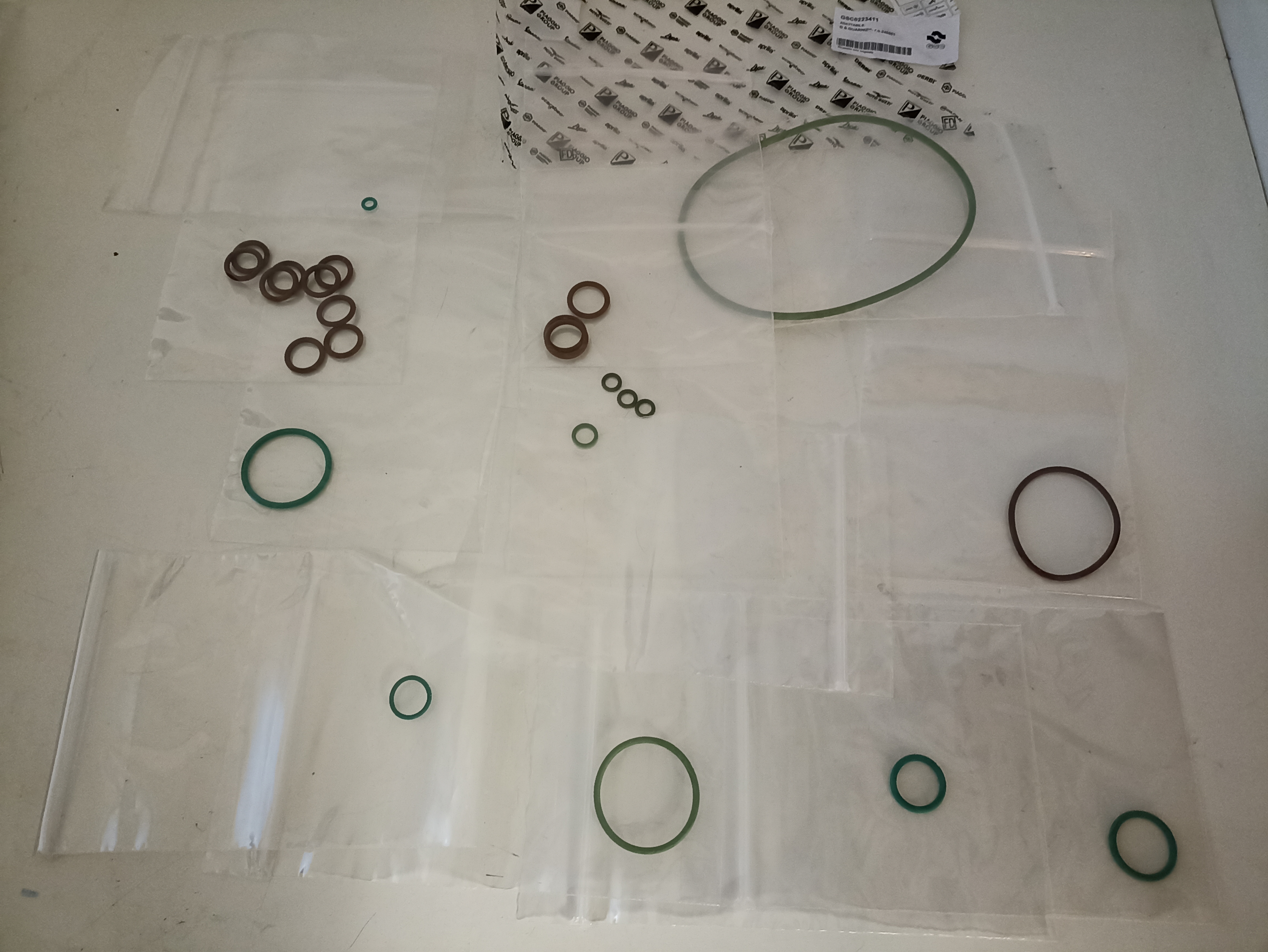 O- Ring Dichtsatz Komplettsatz AC Dieselmotor original Piaggio