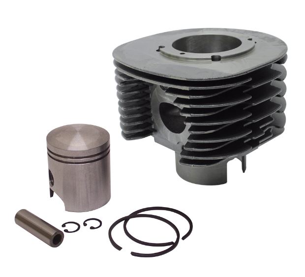 Zylindersatz, Zylinderkit 218ccm original Piaggio/ 18mm Kolbenbolzen P2, P601